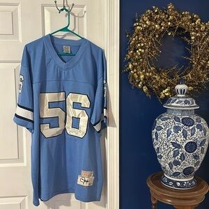 Vintage True School Authentics N Carolina Tar Heels #56 Lawrence Taylor Jersey